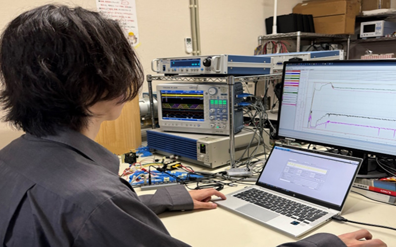 motor bench1モータ試験環境1共創するモータ制御開発